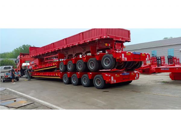 軸線特種低平板半掛車